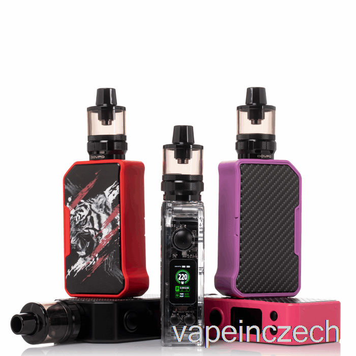 Dovpo Mvp 220w Startovací Sada Geisha Black Vape Bez Nikotinu